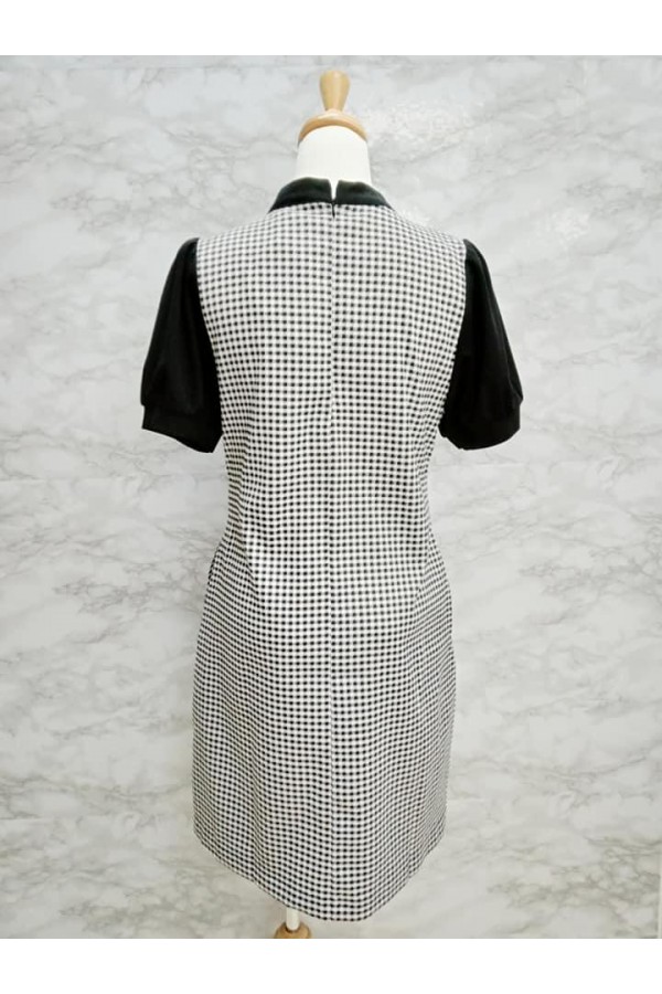 DRESS 80817 BLACK