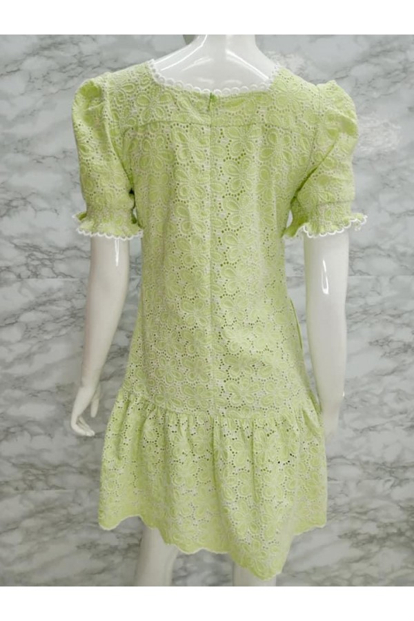 DRESS 80813 GREEN 
