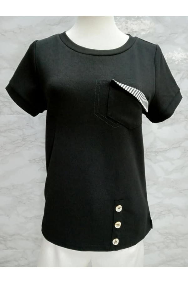 T-SHIRT B106 BLACK