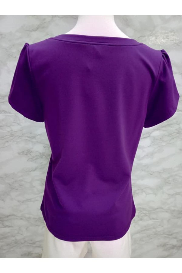 T-SHIRT B107 PURPLE