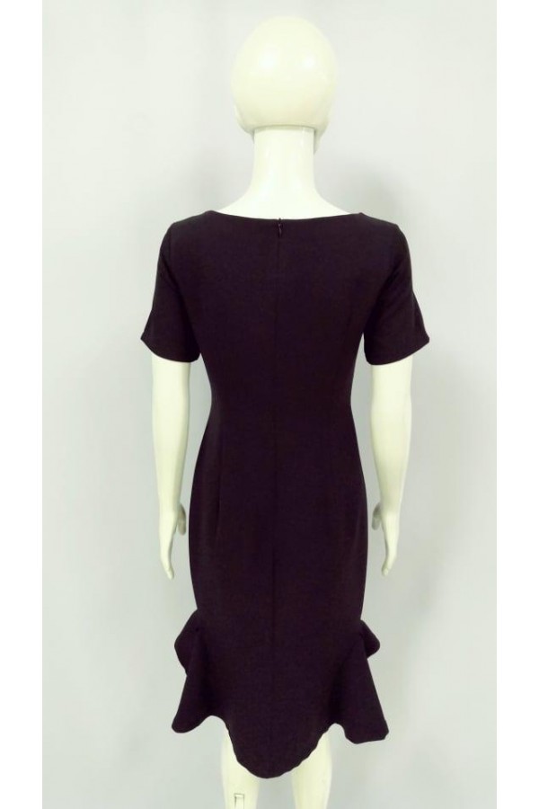 ZENYA FISHTAIL DRESS 633633 BLACK