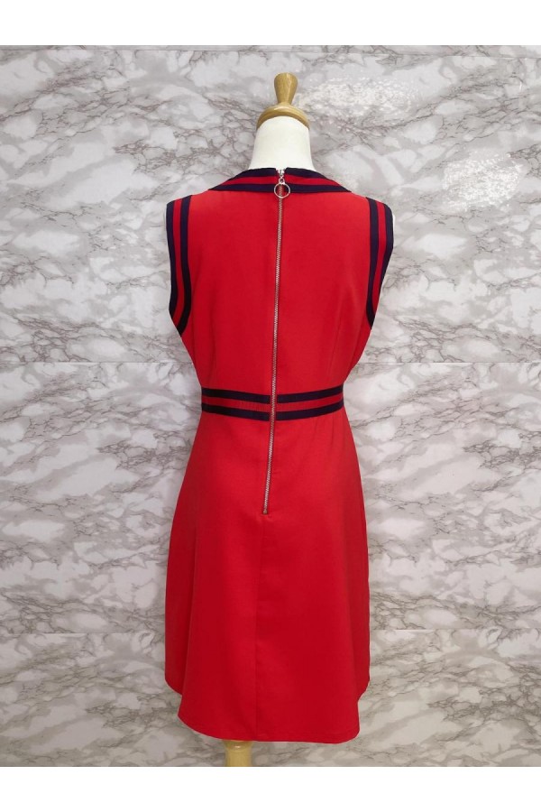 DRESS RED 019