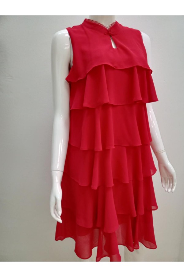 DRESS V197 RED