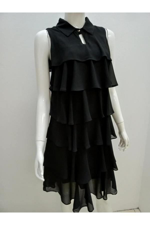DRESS V196 BLACK 
