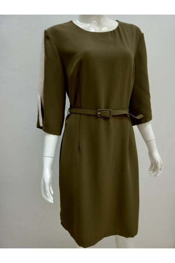 DRESS 21178 GREEN 