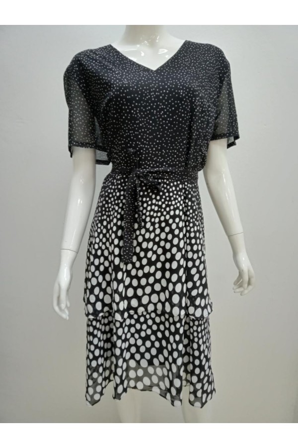 DRESS 633741 BLACK