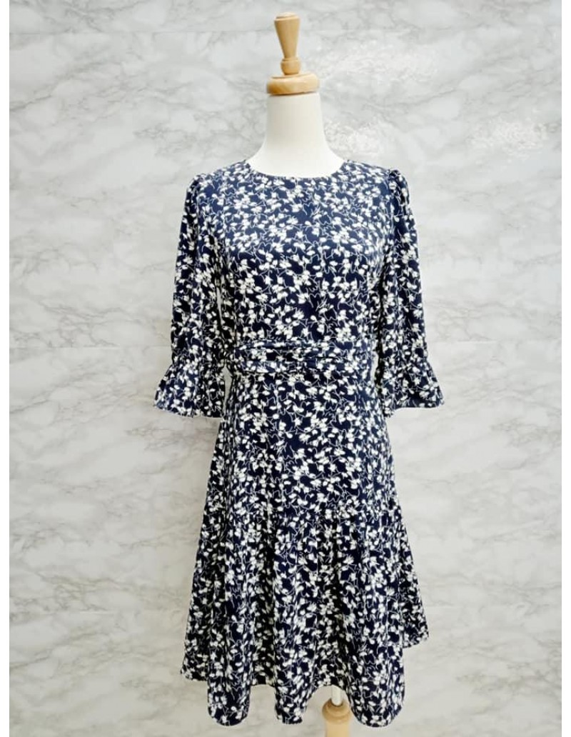 DRESS 637119 BLUE