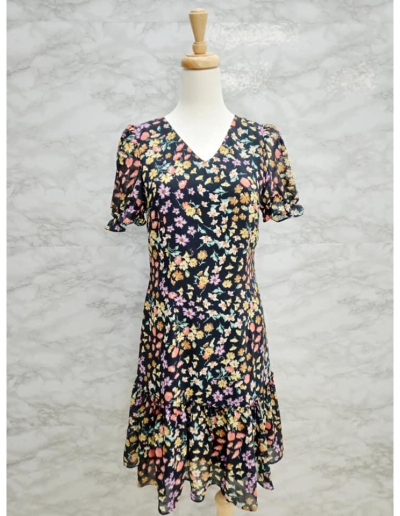 DRESS 637127 BLACK