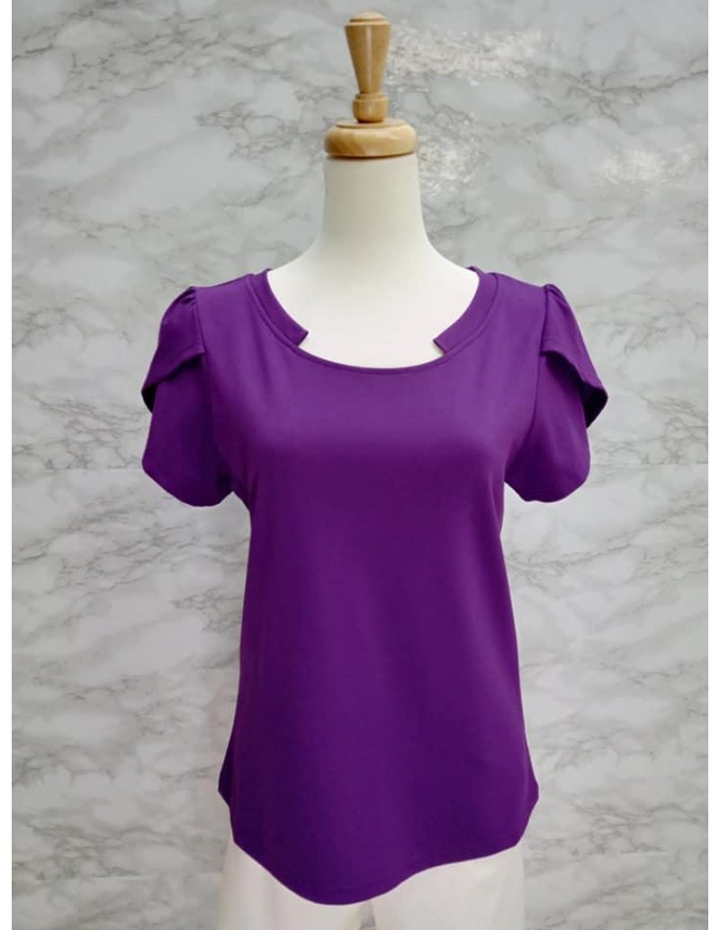 T-SHIRT B107 PURPLE
