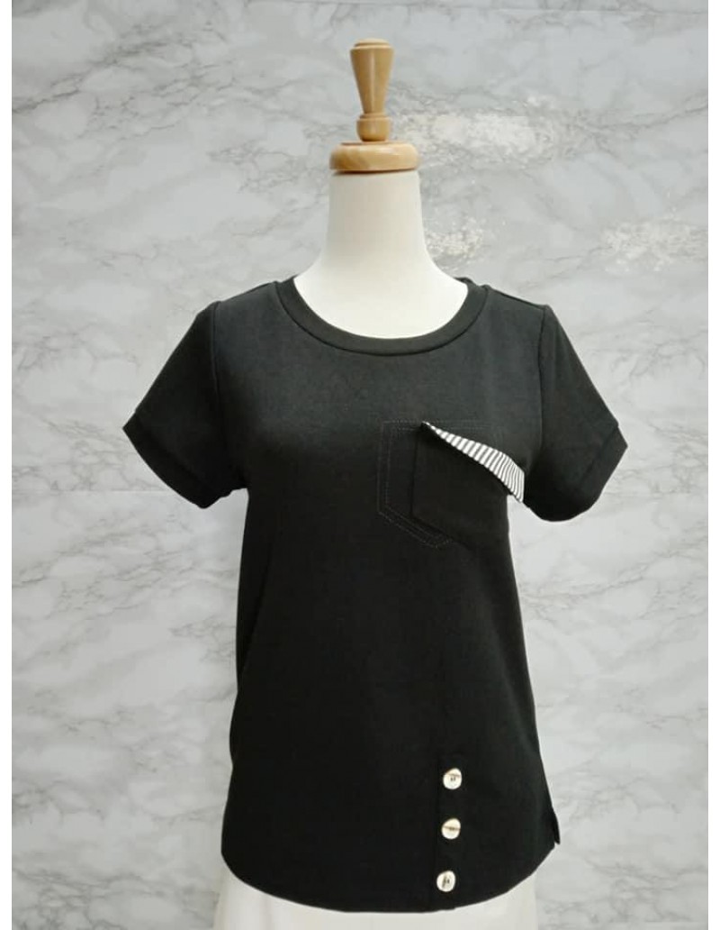 T-SHIRT B106 BLACK