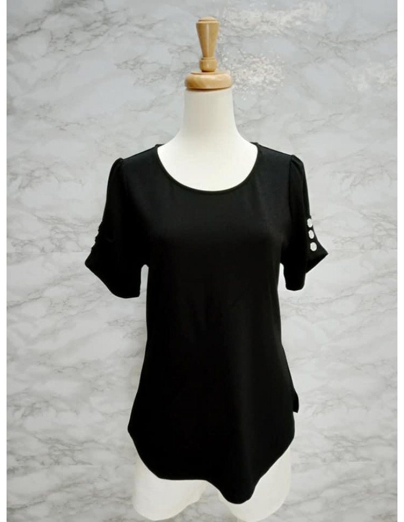 T-SHIRT B109 BLACK