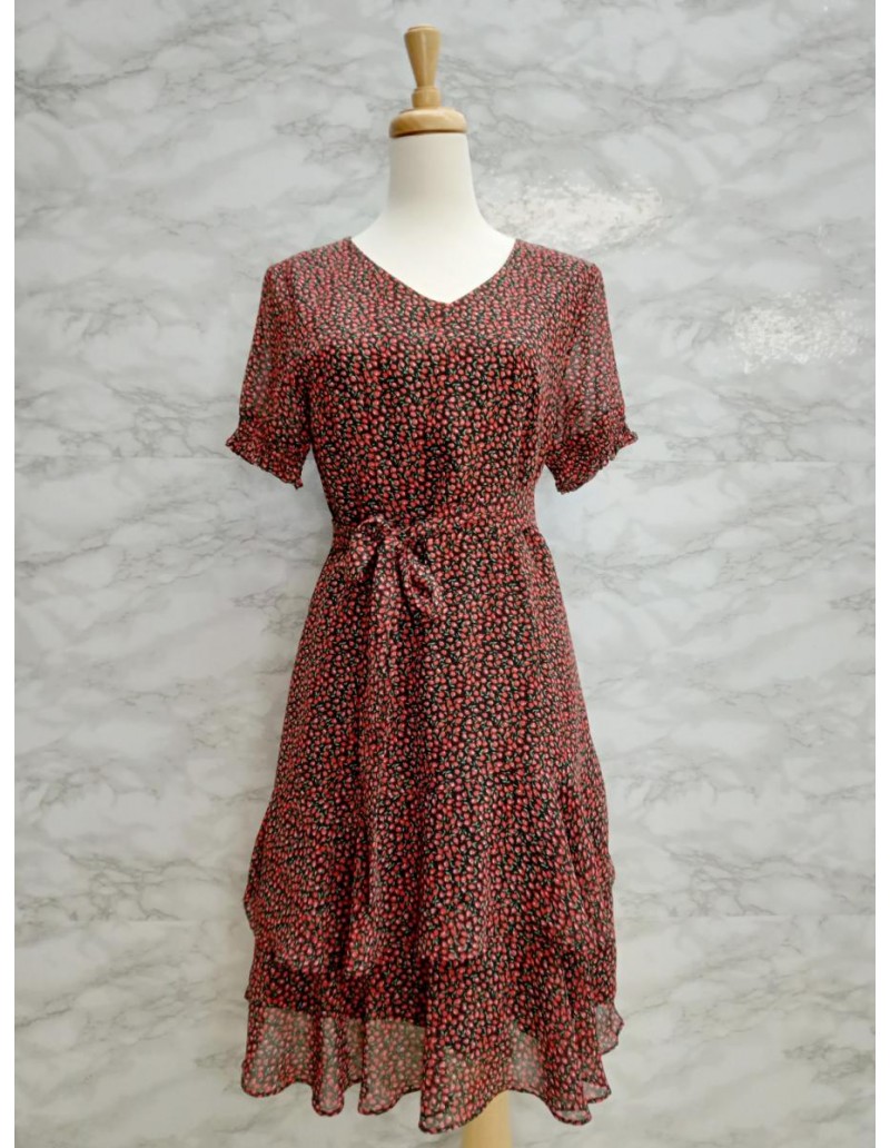 DRESS V215 BLACK