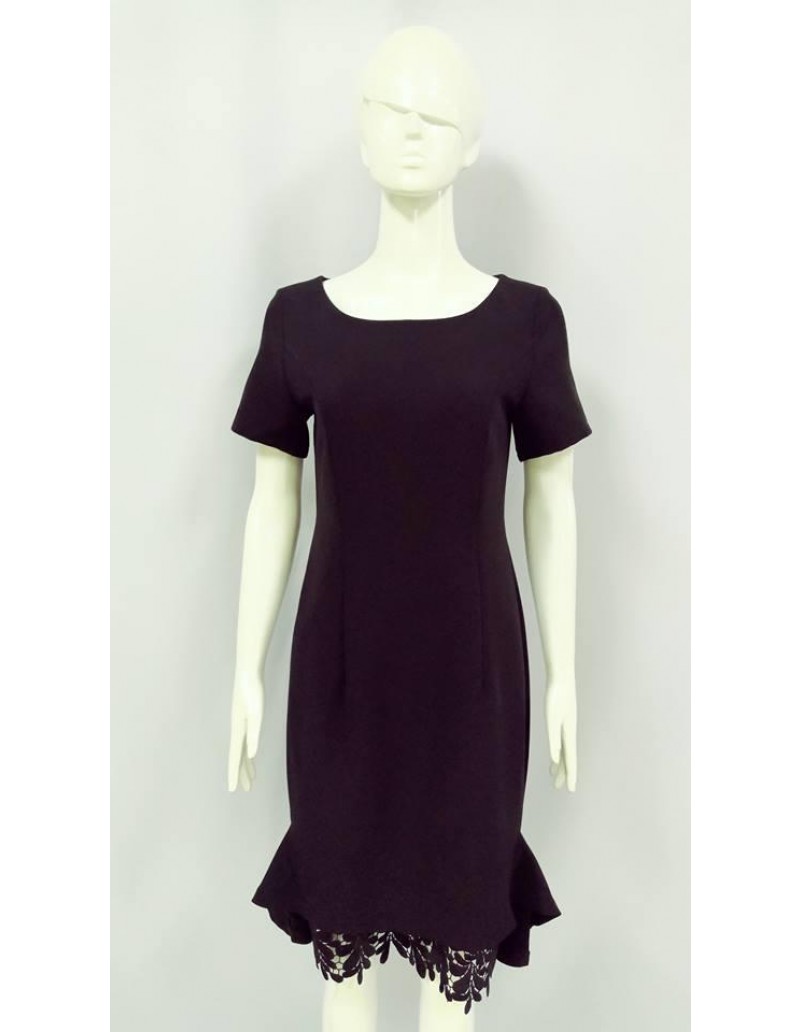 ZENYA FISHTAIL DRESS 633633 BLACK