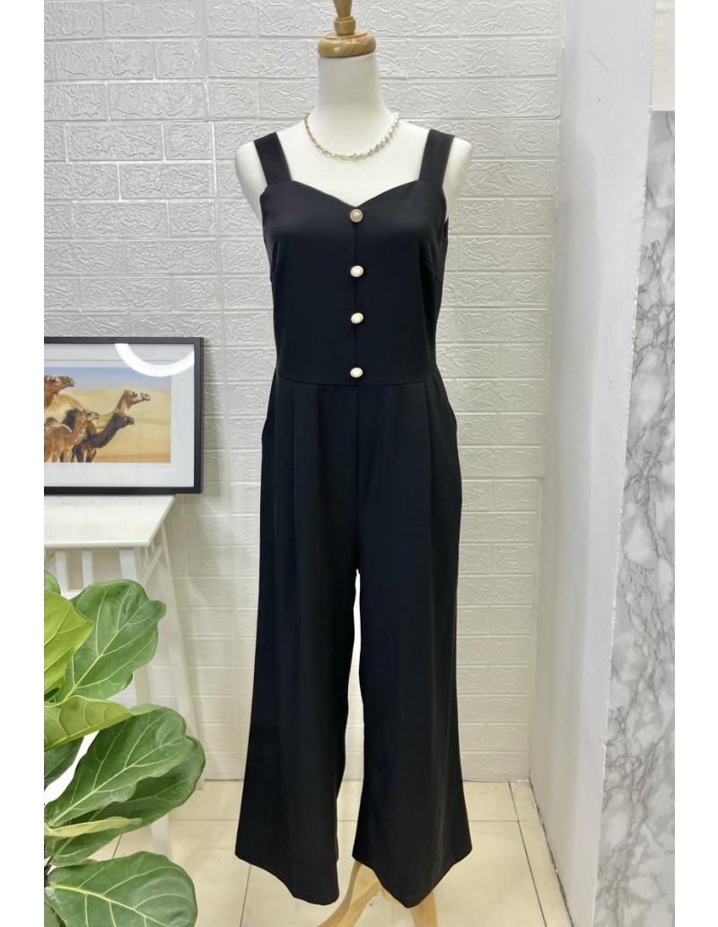 JUMPSUIT 12365 BLACK