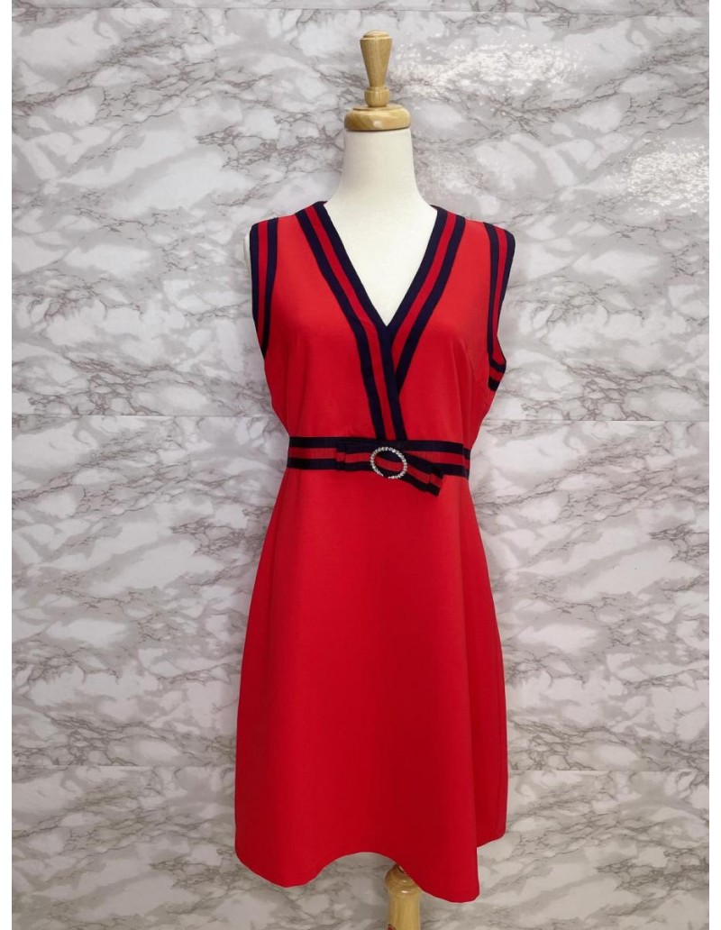 DRESS RED 019