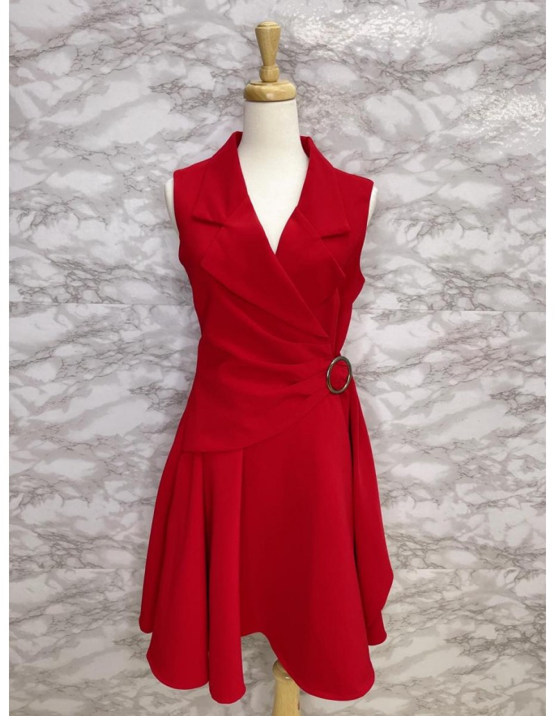 DRESS RED 013