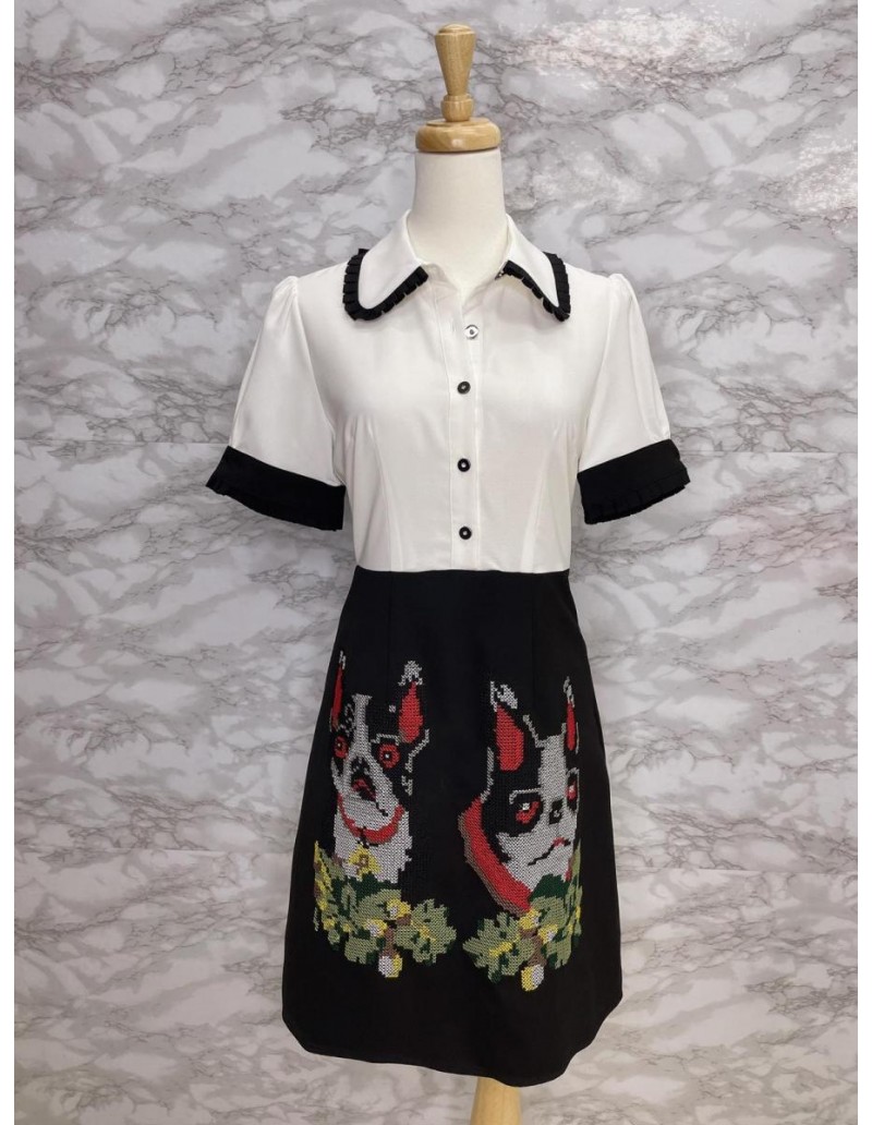 DRESS WHITE 008