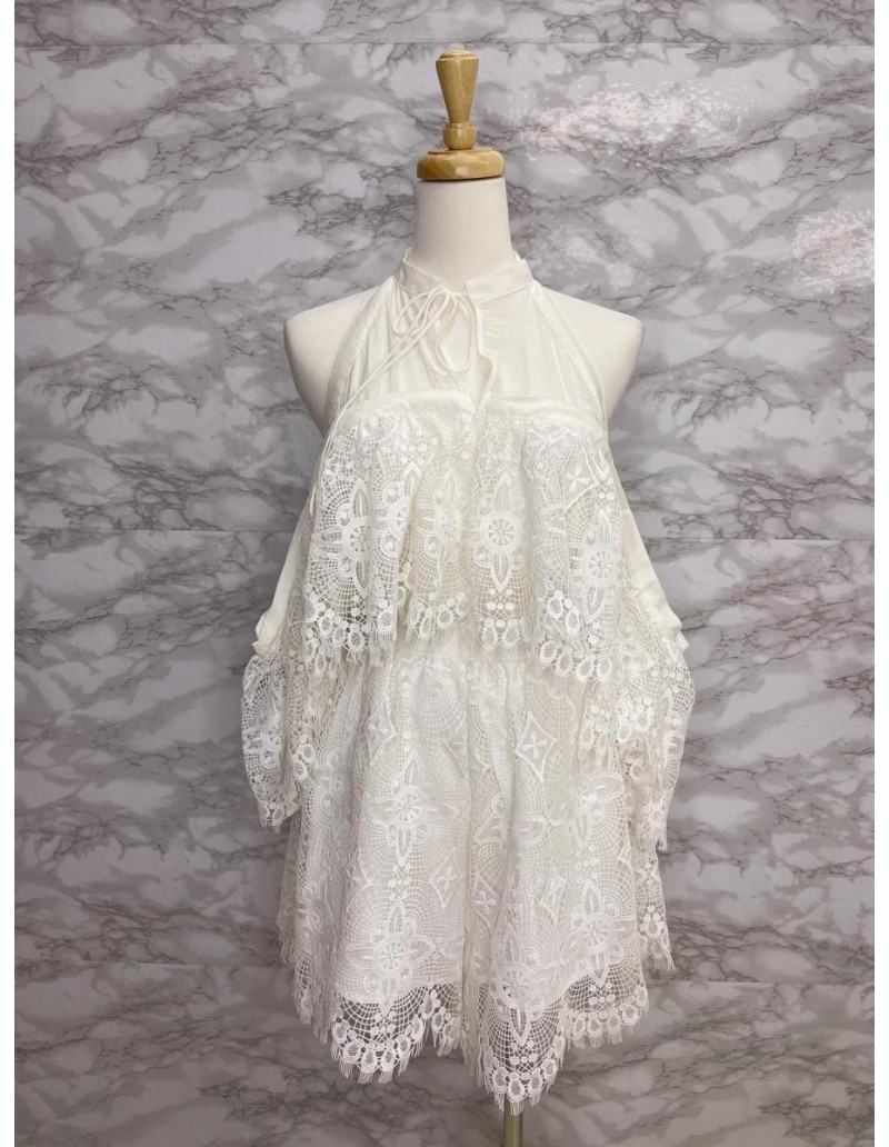 TWO PIECES SET WHITE 049