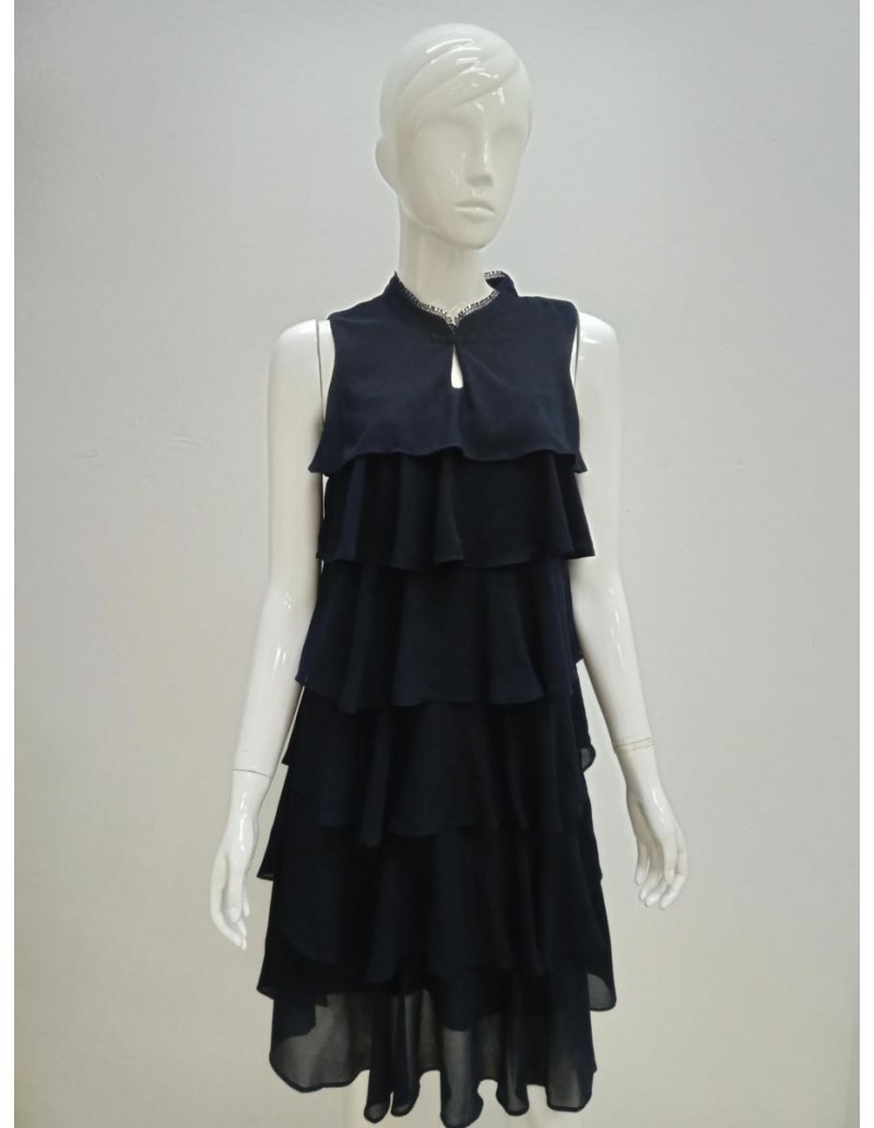 DRESS V197 BLUE 
