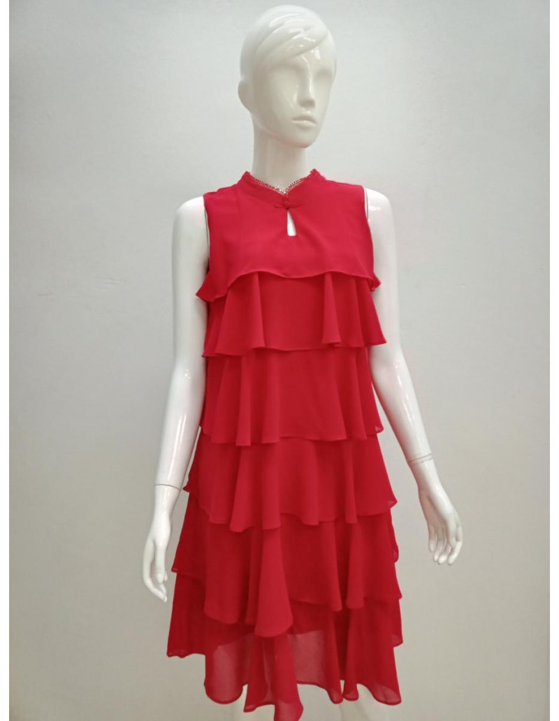 DRESS V197 RED