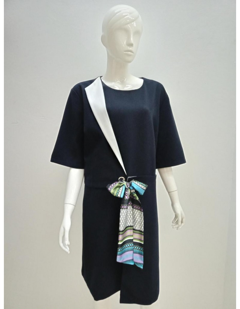 DRESS 20070 BLUE 
