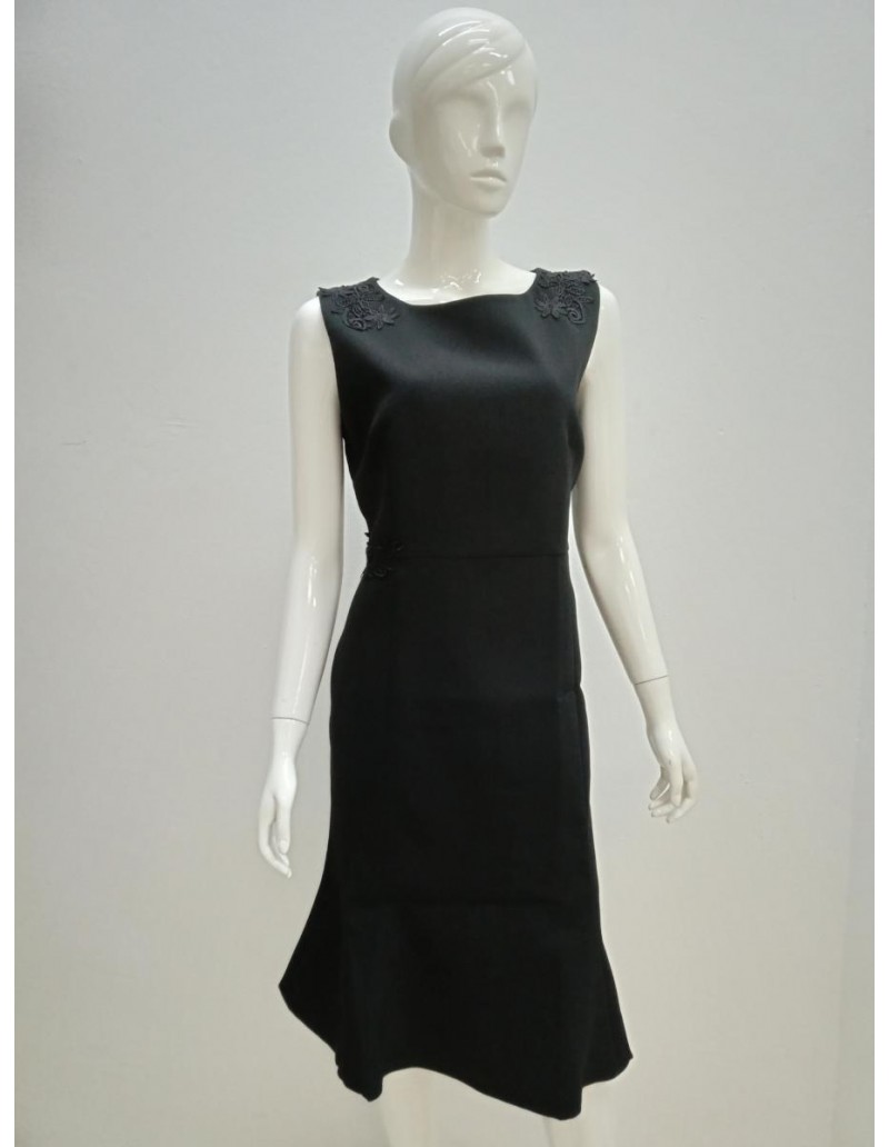 DRESS D19535 BLACK