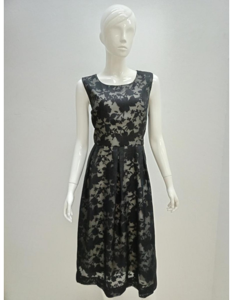 DRESS 190126 BEIGE-