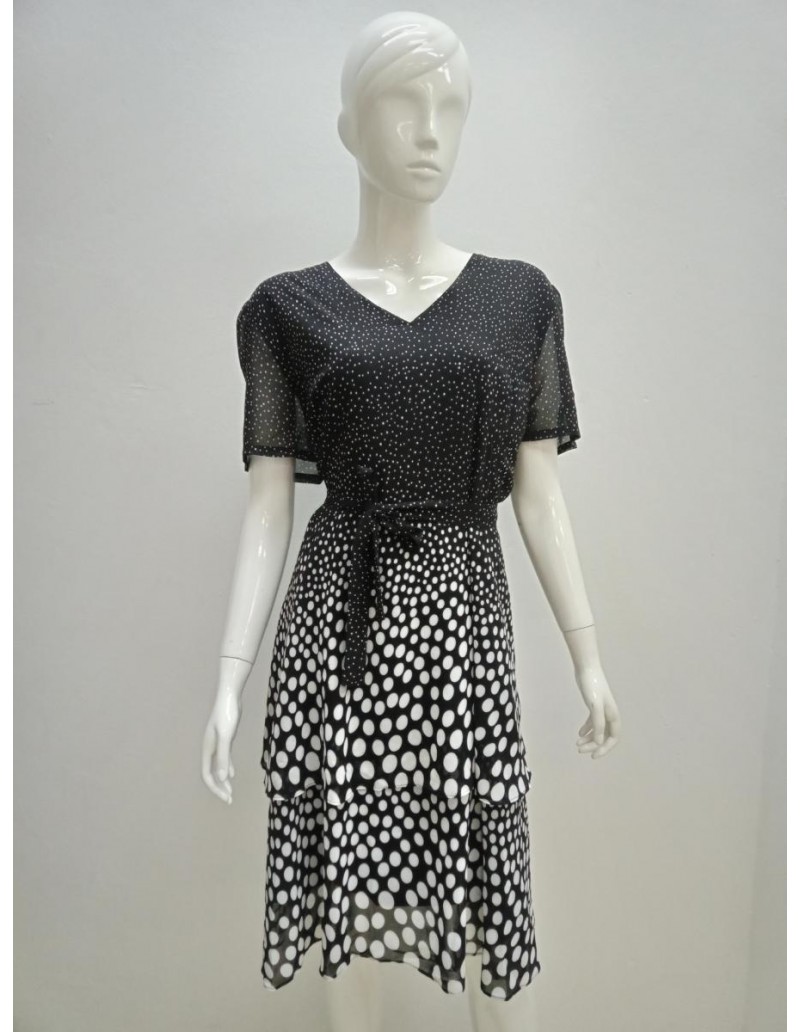 DRESS 633741 BLACK