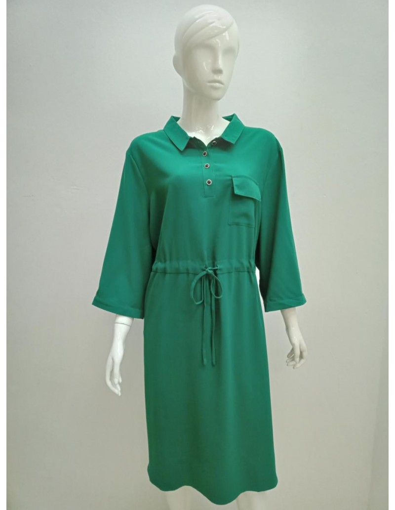 DRESS 5806 GREEN