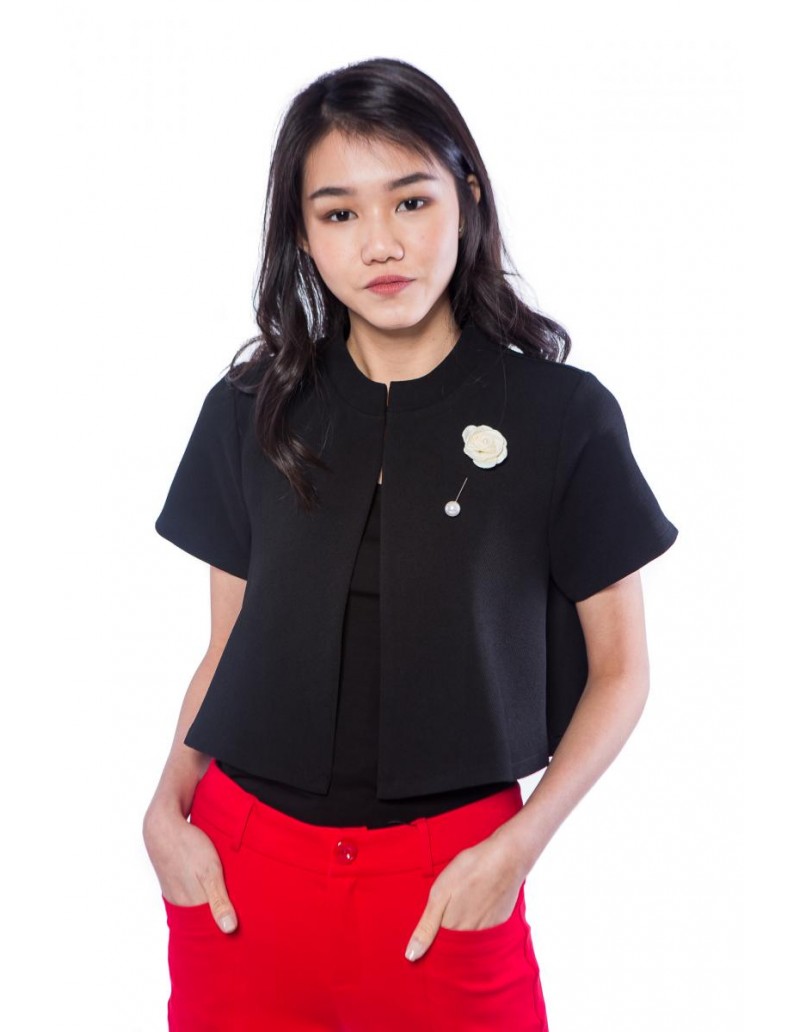 CLOAK OUTWEAR BLACK 746428