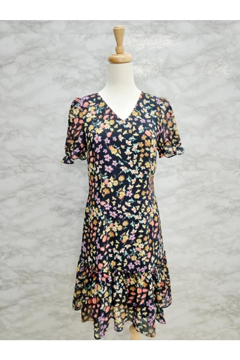 DRESS 637127 BLACK