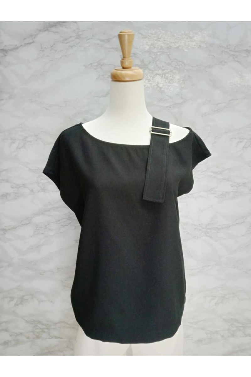 BLOUSE V221 BLACK