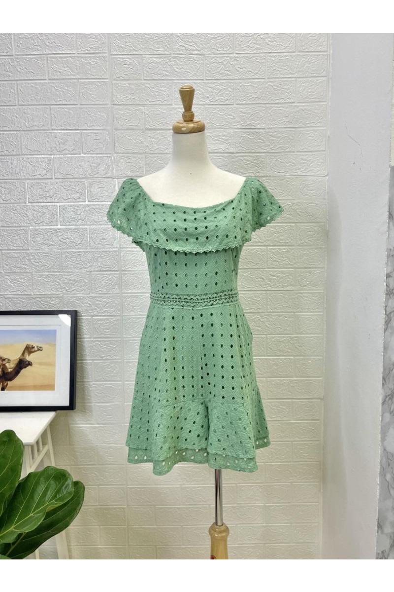DRESS 23536 GREEN