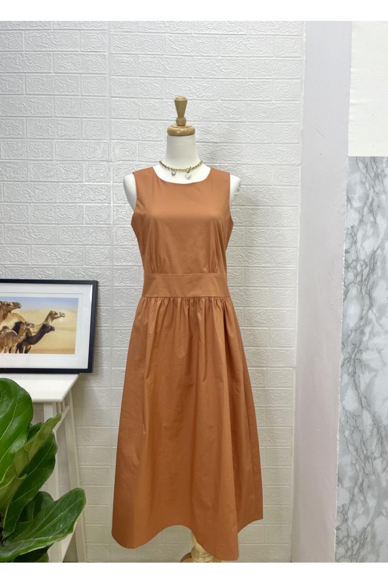 DRESS 12442 ORANGE