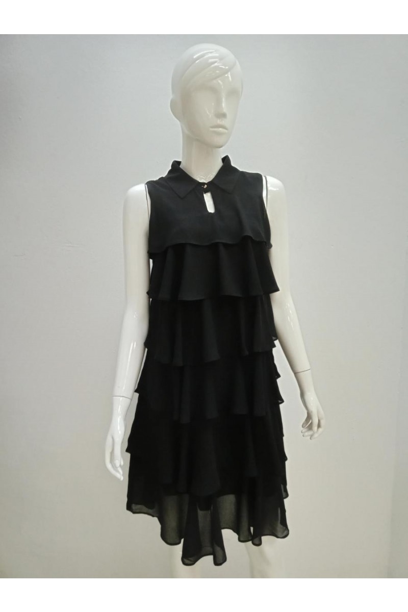 DRESS V196 BLACK 