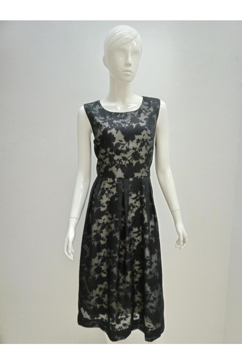 DRESS 190126 BEIGE-