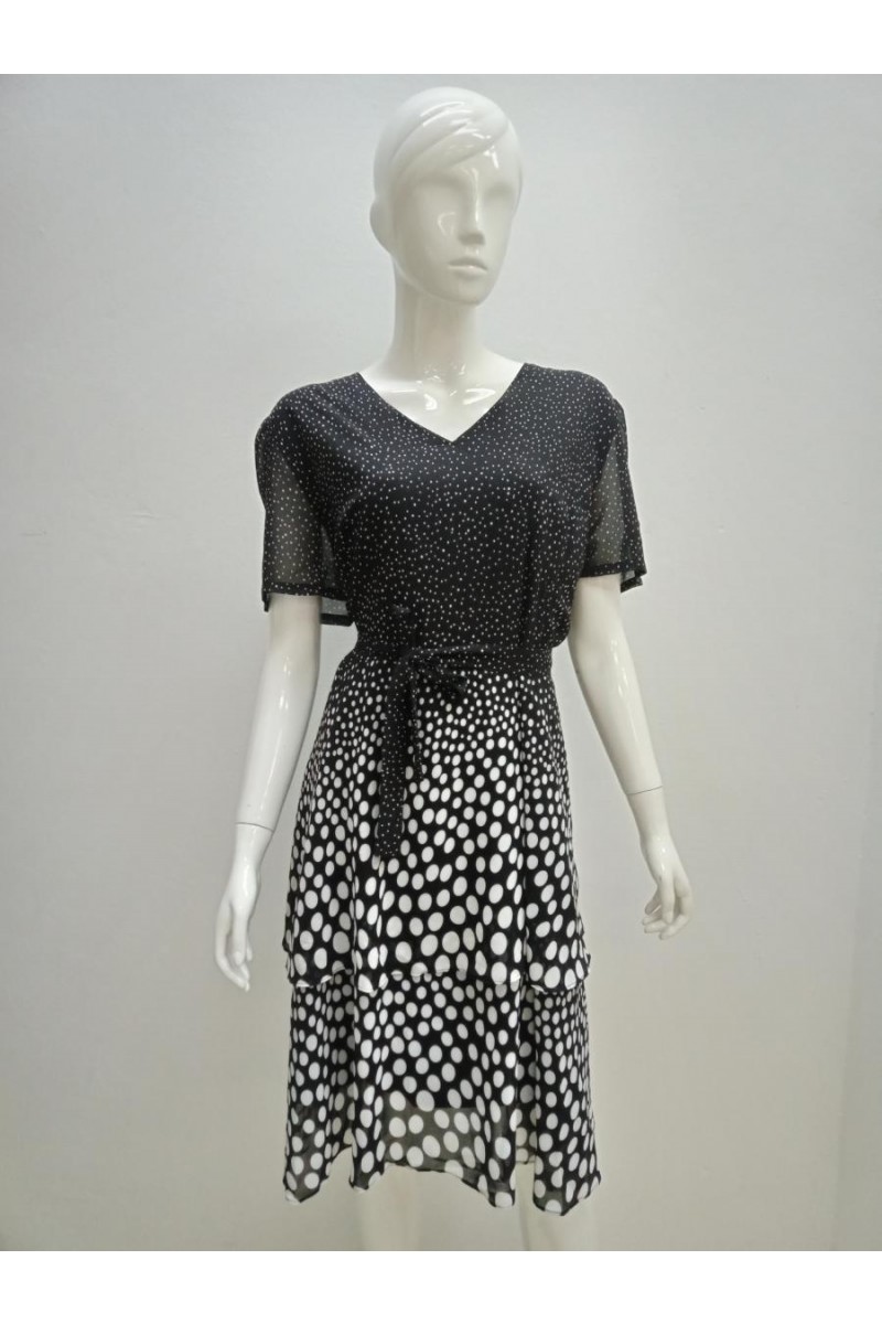 DRESS 633741 BLACK