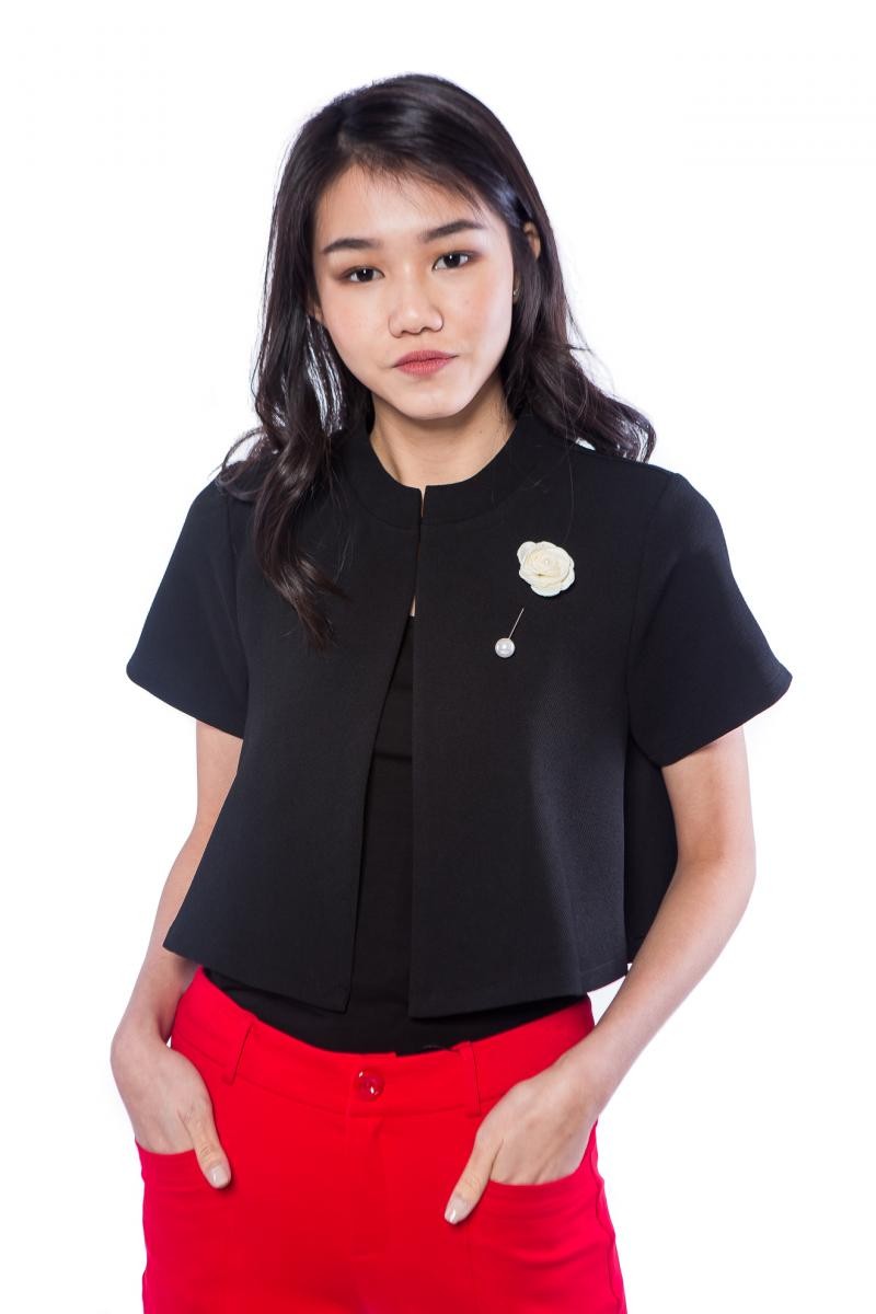 CLOAK OUTWEAR BLACK 746428