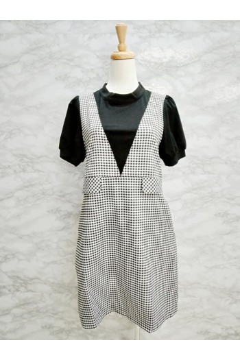 DRESS 80817 BLACK