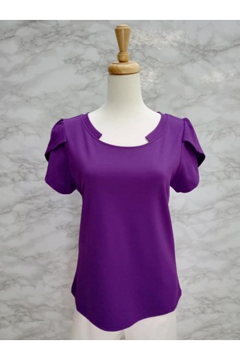 T-SHIRT B107 PURPLE