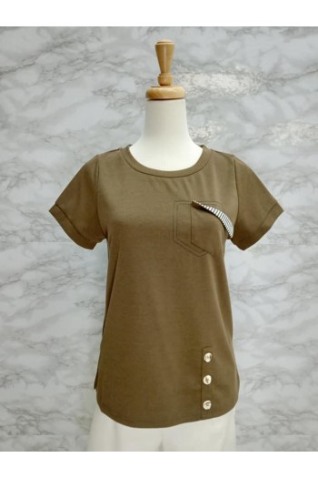 T-SHIRT B106 GREEN
