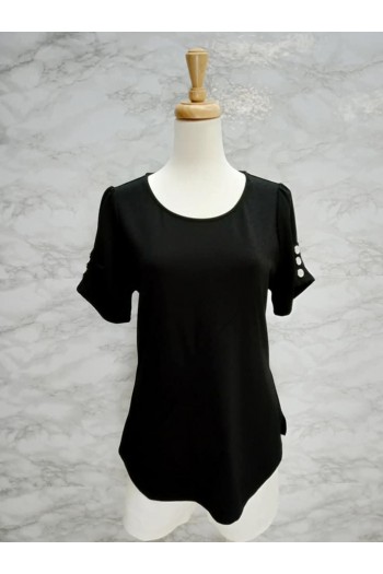 T-SHIRT B109 BLACK