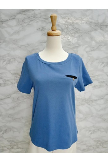 T-SHIRT B105 BLUE