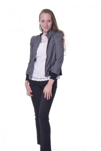 SELENA JACKET IN GREY