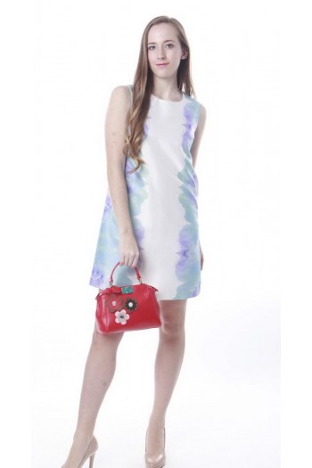 FRONT FLAP BAG IN RED