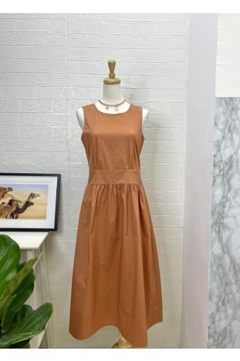 DRESS 12442 ORANGE