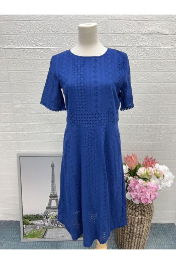 DRESS 67675 BLUE 