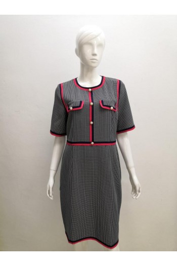 DRESS 632712 GREY 