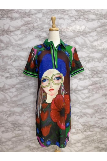 DRESS GREEN 027