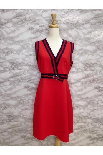 DRESS RED 019